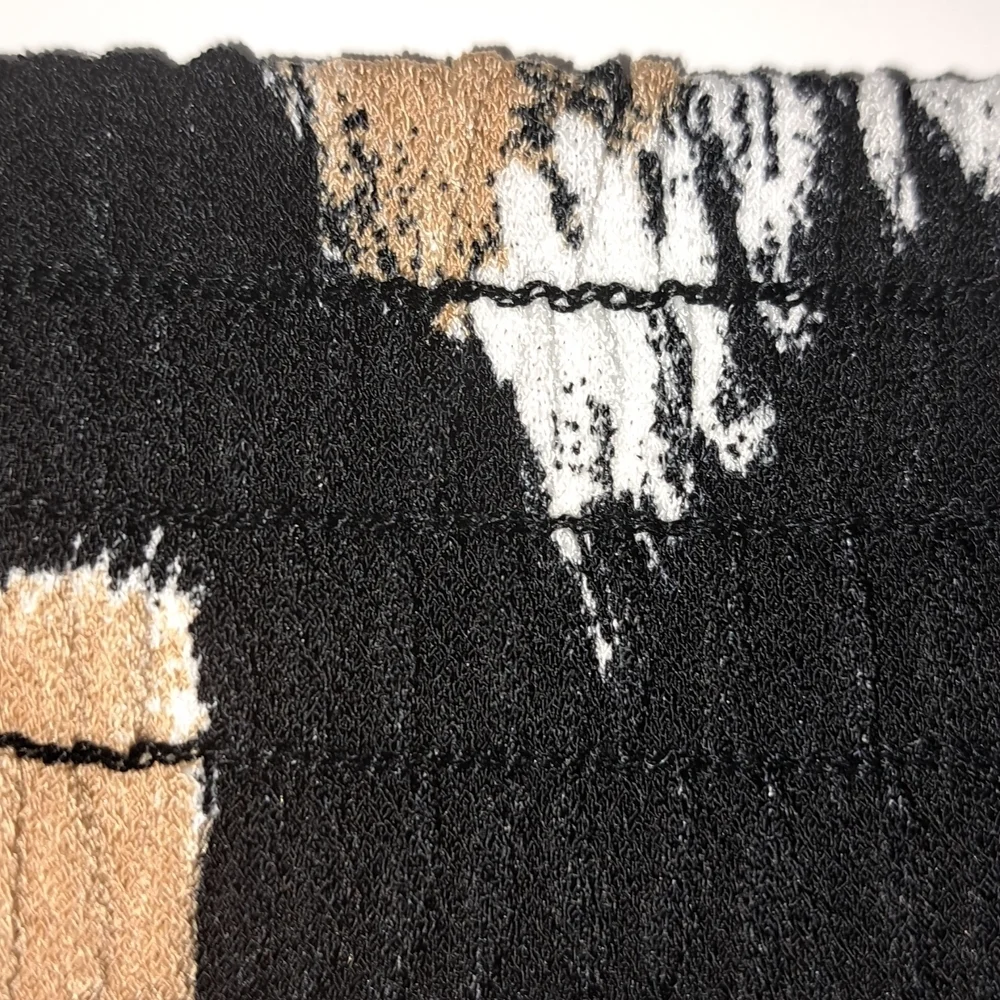 IMAN Print Pull On Pants Women's Size XL Tall #127 - Picture 7 of 8